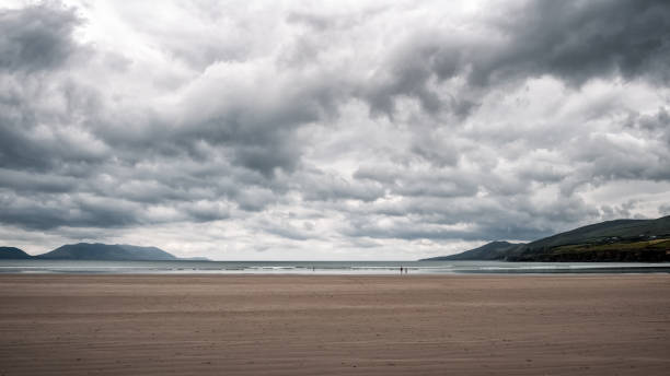 istock Dark clouds over Inch Beach in  County Kerry in Ireland 1169539431