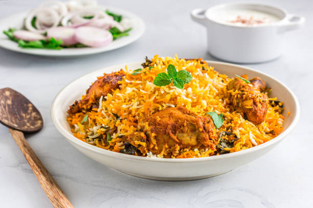 istock Traditional Chicken Biryani Horizontal Photo 1169543375