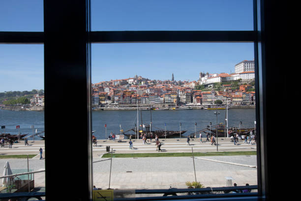 porto city - room with a view imagens e fotografias de stock