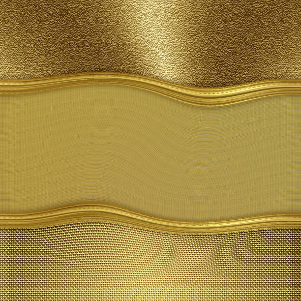 istock Shiny abstract engraved golden with decorative lines 1169546269