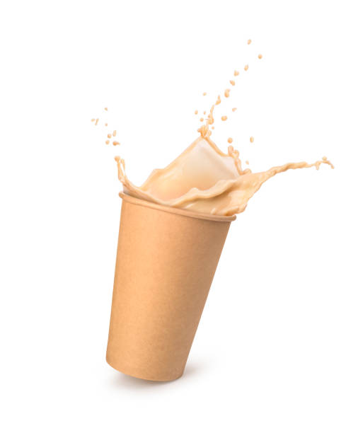 istock milk coffee splash in paper cup isolated 1169554313