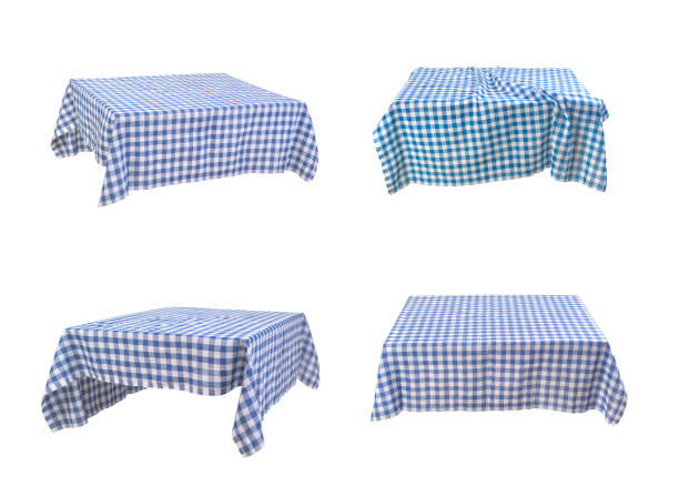 istock set of blue table clothe on the table isolated 1169554380