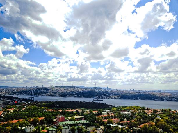 istock Aerial view of Istanbul and Bosphorus. 1169555501
