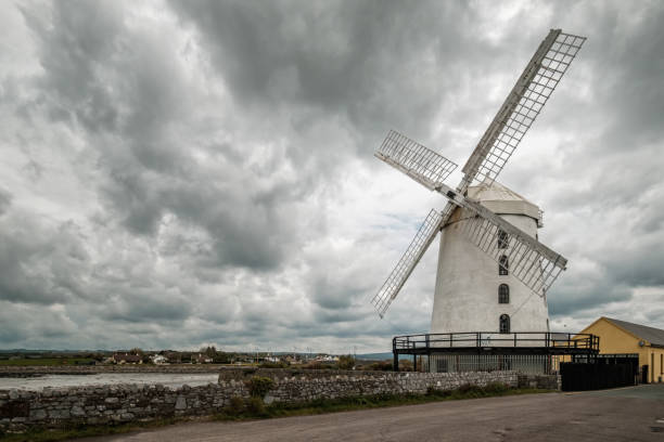 A windmill in the English Countryside