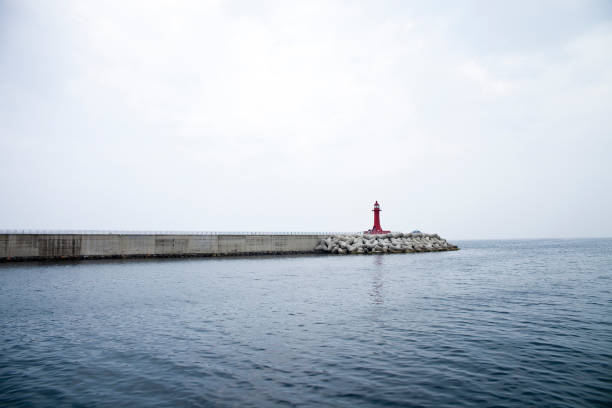 Sokcho port in Sokcho-si, South Korea.