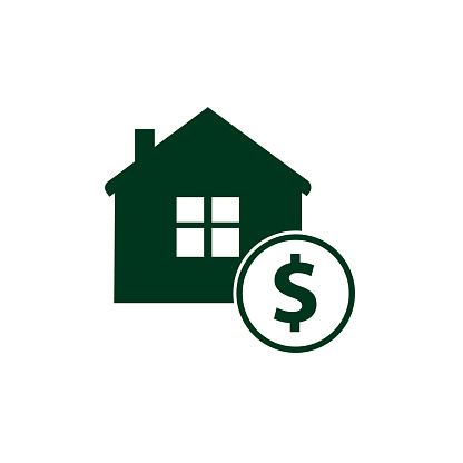House sale icon. House for sale. Vector illustration.