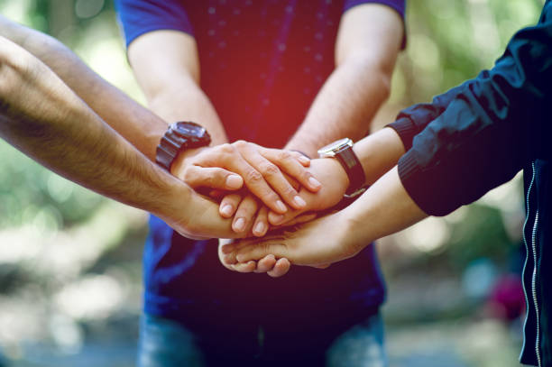 Teamwork and Unity Teamwork, handshaking in the team Team concept
