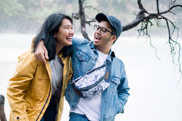 istock Young Couple Happy Moments 1169595912
