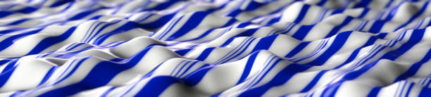 голубая мята конфеты фон широкий баннер с глубиной поля - stick of hard candy candy striped toughness стоковые фото и изображения
