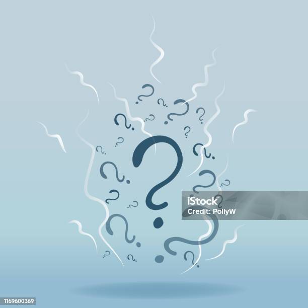 Pointless Question Graphics Question Signs Colorful Vector Illustration Problem And Priority ...