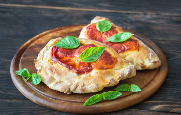 Homemade calzone