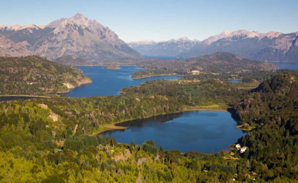 istock Lakes Nahuel Huapi and mountain Campanario 1169601919
