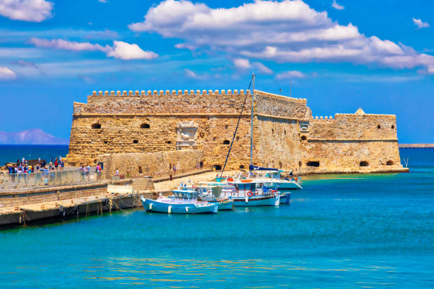 istock Heraklion Harbor Fortress 1169603257