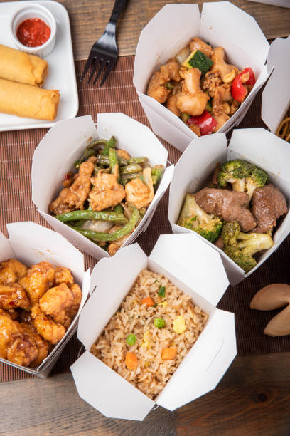 istock delivery image, american chinese food in boxes 1169604071