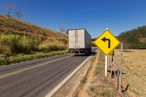 istock Vertival sginage in brazilian highway 1169604824