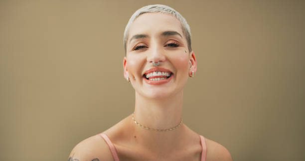 istock Nothing makes you more beautiful than a happy heart 1169605381