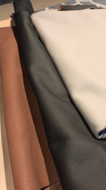 istock Leather sheets in different shades of brown 1169607701