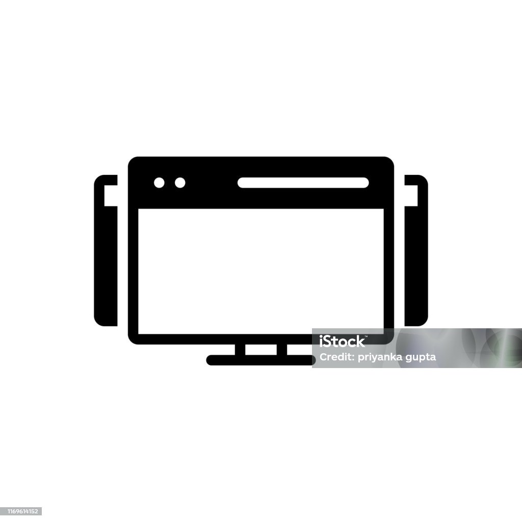 Multisite Browser Stock Illustration - Download Image Now - Applying ...