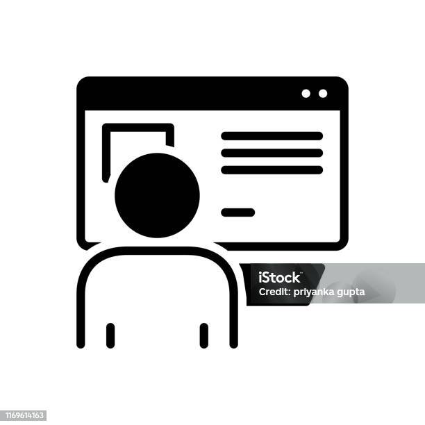 Simbol Netizen Netizen Mainstream Stock Illustration - Download Image Now - Icon ...