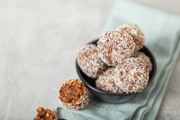 istock Energy bites for raw vegan diet , no bake 1169616882