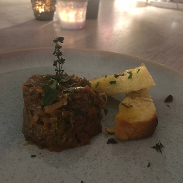 istock Vegan eggplant tartar 1169618439