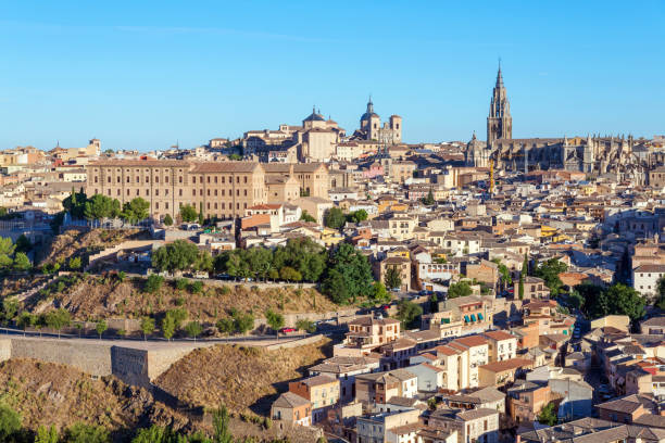 istock ancient spanish city Toledo in sunrise light 1169624203