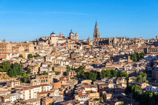 istock ancient spanish city Toledo in sunrise light 1169624329