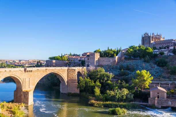 istock ancient spanish city Toledo in sunrise light 1169624373