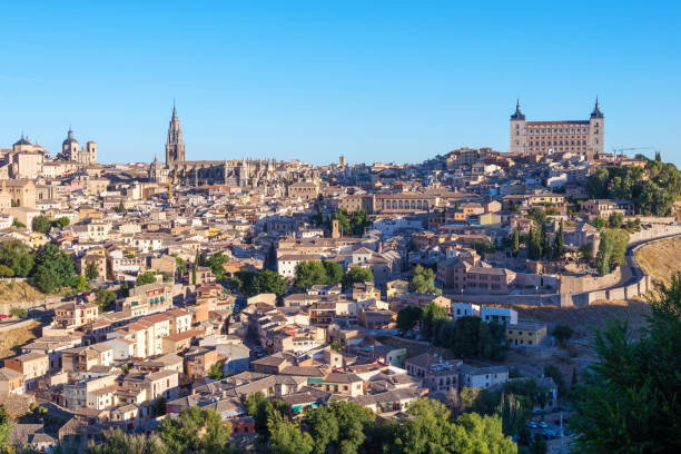 istock ancient spanish city Toledo in sunrise light 1169624454