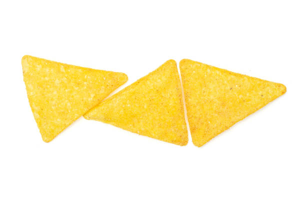istock Tortilla cheese chips isolated on white 1169626850