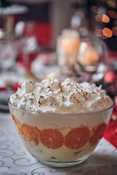 istock Christmas Eggnog Orange Trifle 1169627527