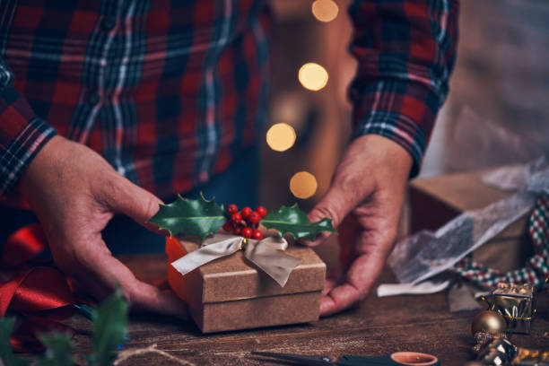 istock Wrapping and Decorating Christmas Presents 1169627541