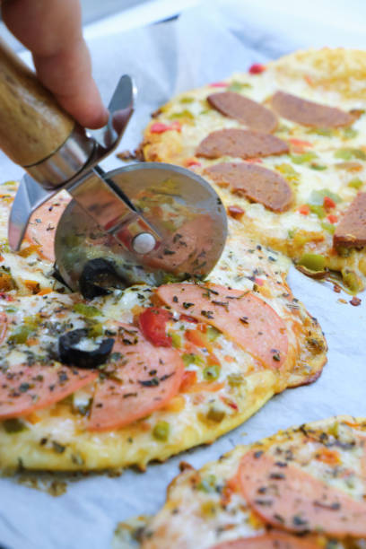 istock Tasty Frozen Pizza 1169628039