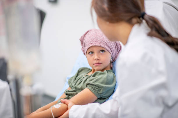 istock Cancer patient in oncology unit 1169640566