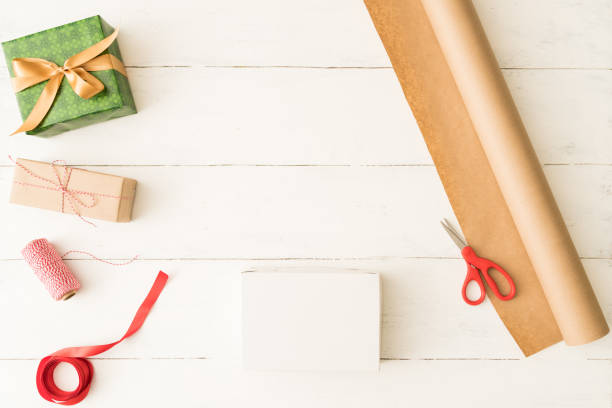 istock Wrapping gifts for the holidays 1169641958