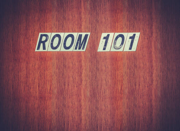 Room 101 Fear Concept stock photo