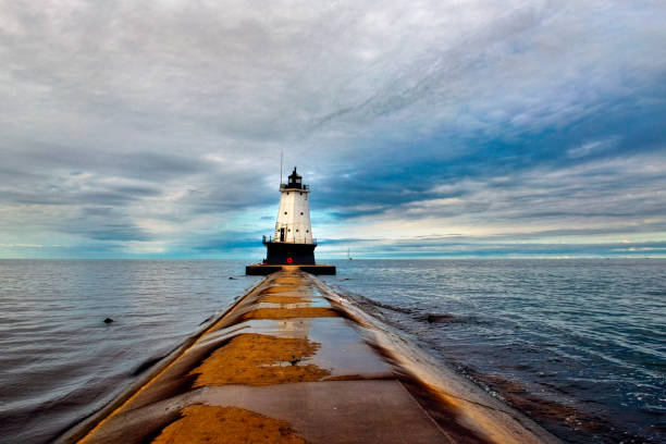 istock Ludington Michigan Lighthouse 1169648851