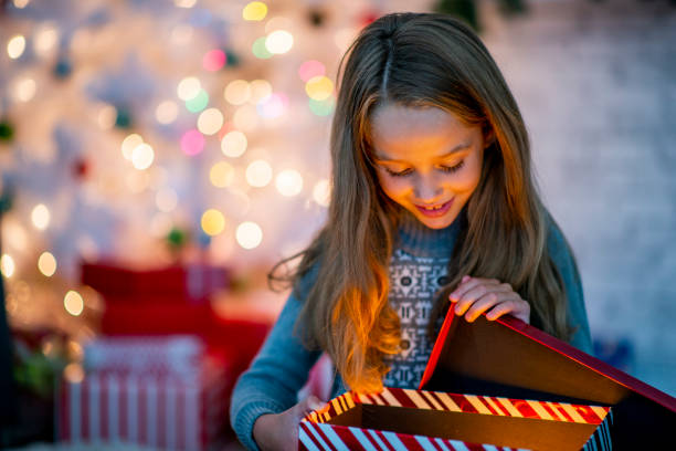 istock Cute Christmas sisters 1169652606