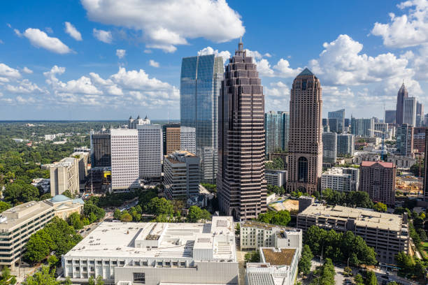 istock Aerial view Midtown Atlanta 1169653393