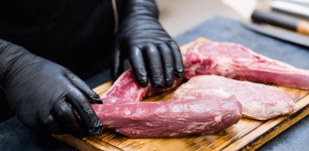 istock butcher shop fresh cuts raw beef meat chef steaks 1169655432