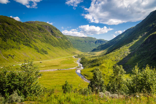 istock National Scenic route Gaularfjellet in Norway 1169656696