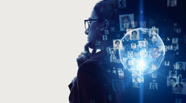 istock Global communication network concept. Diversity. Worldwide business. 1169668262