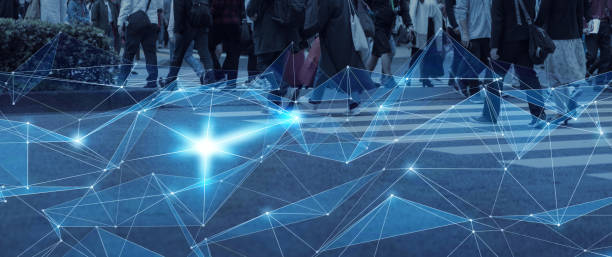 istock Urban street and communication network concept. 1169668337