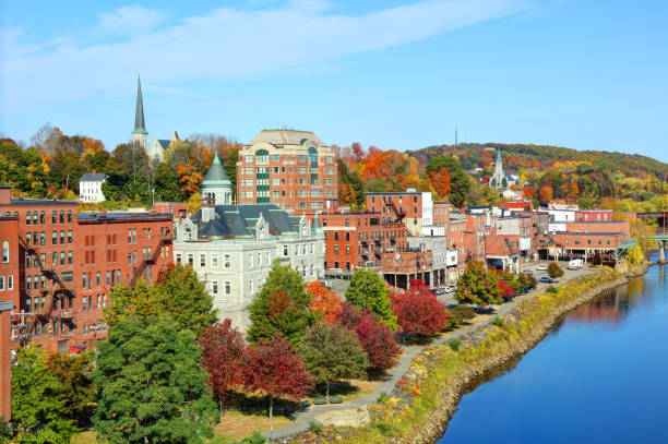 istock Autumn in Augusta, Maine 1169668440