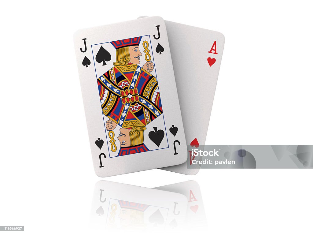 blackjack 3d rendering Blackjack Stock Photo