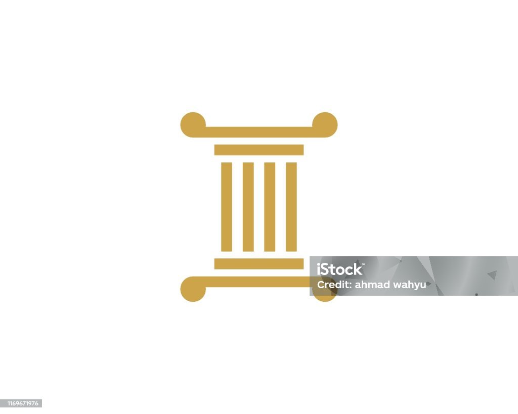 Column Symbol Vector Column Vector Stock Illustration - Download Image Now - Abstract ...