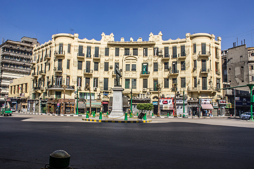 Talaat Harb Square, downtown Cairo, Egypt