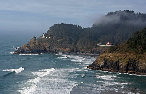 istock Heceta Head Lighthouse and Oregon Coastline 116967656