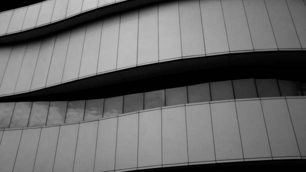istock Metal abstract building future design texture 1169677831
