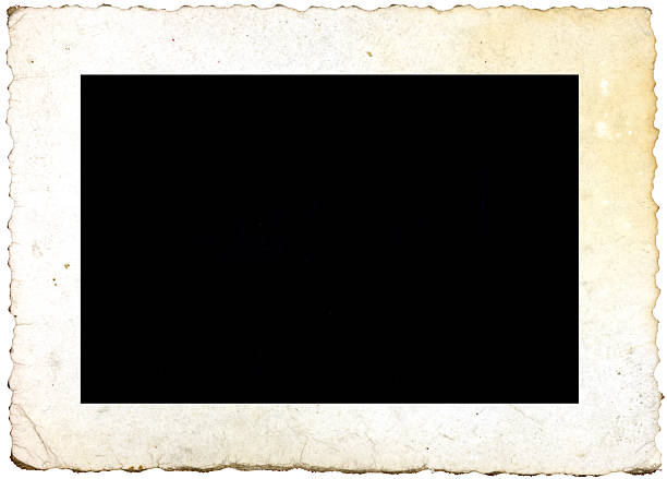 istock Old stained photograph with crinkled edges 116968662